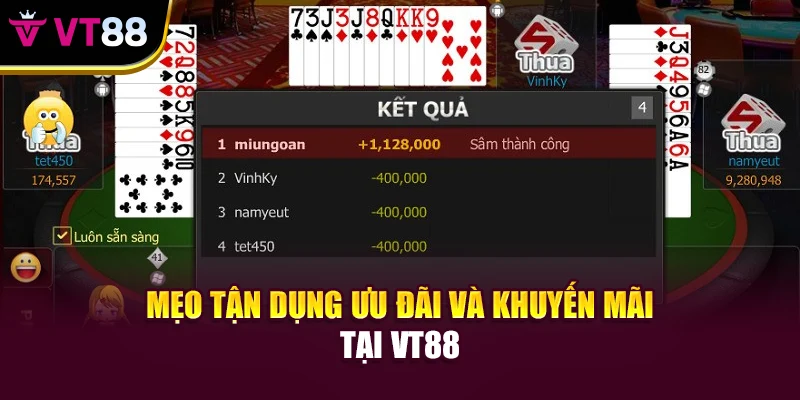 Mẹo tận dụng ưu đãi và khuyến mãi tại VT88