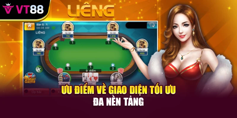 Ưu điểm về giao diện tối ưu đa nền tảng
